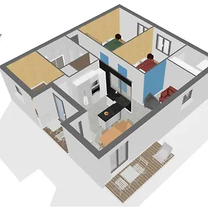 Homey Montaigne - New - A 1 Min à Pied Du D'annecy - 2 Balcons Privés - Avec 2 Chambres - Stationnement Gratuit Toute L'année Sauf En été - Juin à Août Annecy